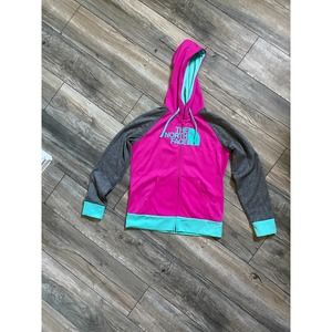 The North Face Women's Pink Hooded Jacket Sz M